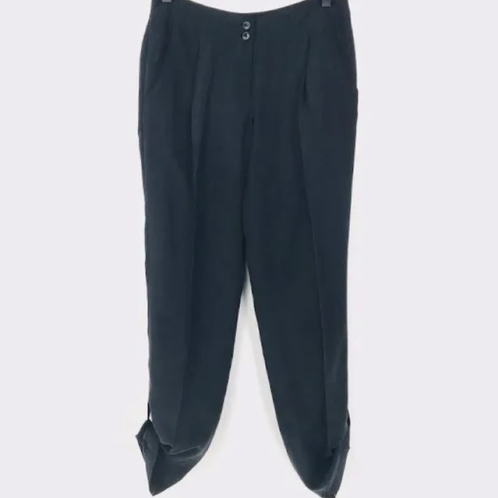 Trouvé silk pants black size 8 NWT